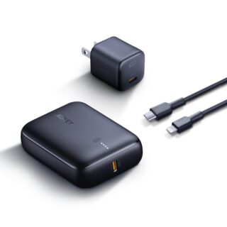 Aukey TK-2 iPhone 12 Bundle, Omnia Mini 20W USB C Charger